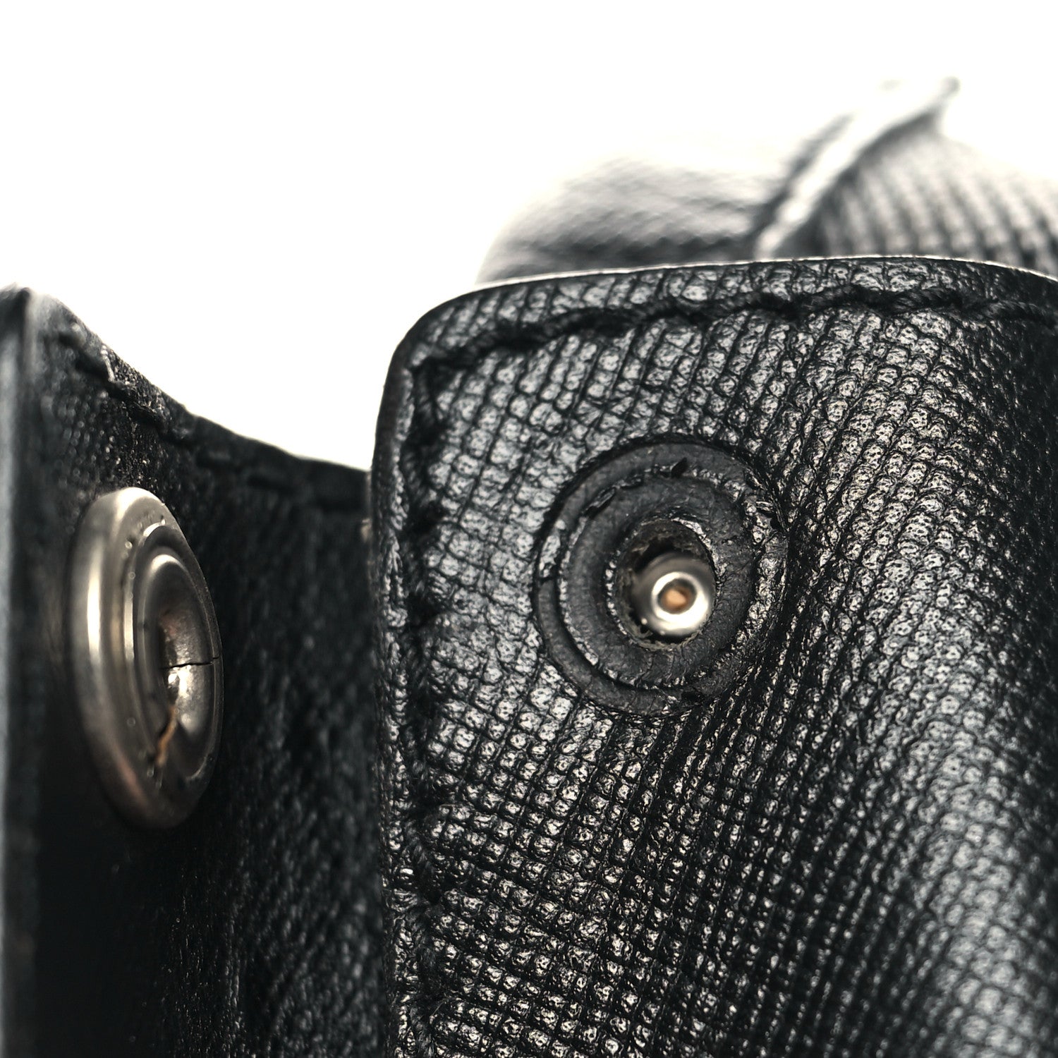 Prada Tessuto Nylon Saffiano Viaggio Duffle Black 12 of 14