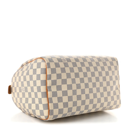 Louis Vuitton Damier Azur Speedy 30 4 of 10