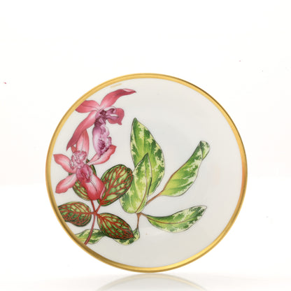 Hermes Porcelain Passifolia Soy Dish 1 of 4