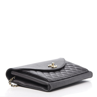 Chanel Calfskin Quilted Smart Pocket Flap Bag Dark Gray 4 of 11