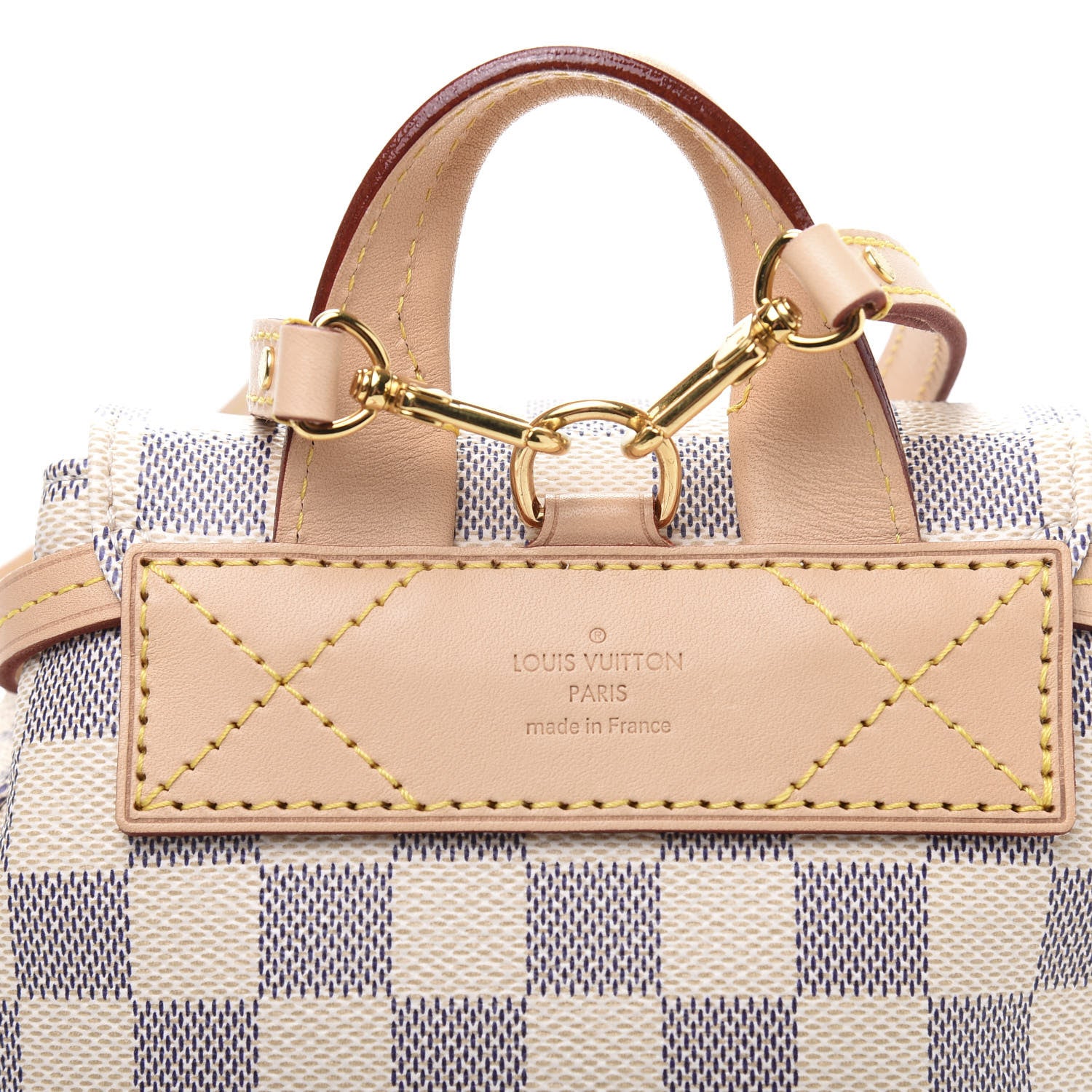 Louis Vuitton Damier Azur Sperone BB Backpack 9 of 9