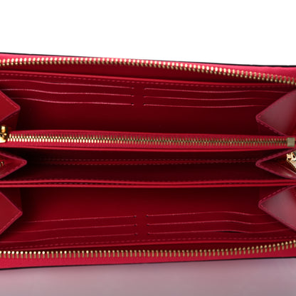 Louis Vuitton Vernis Valentine Zippy Wallet Fuchsia Neon 5 of 9