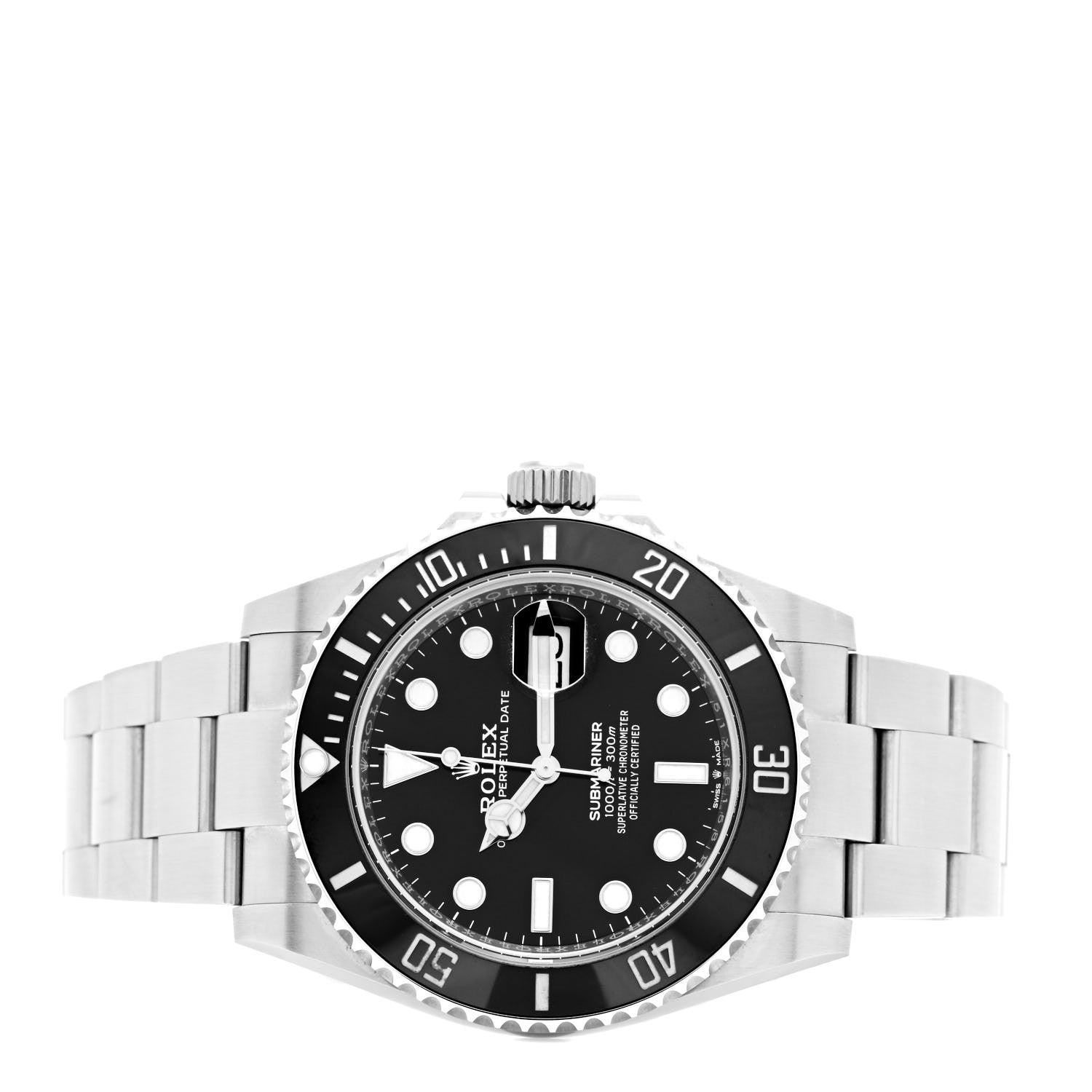 Rolex Stainless Steel 41mm Oyster Perpetual Submariner Date Watch Black 126610LN 2 of 5