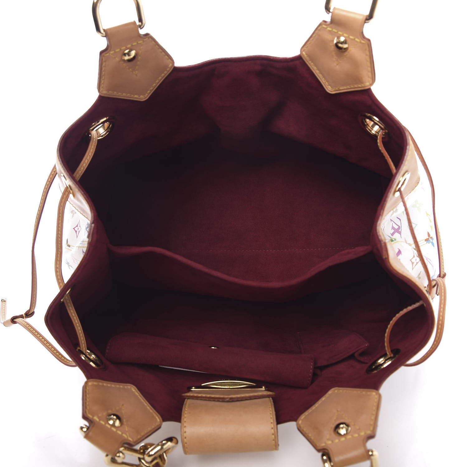 Louis Vuitton Monogram Multicolor Ursula White 5 of 12