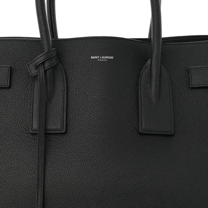 Saint Laurent Calfskin Large Sac de Jour Carryall Black 8 of 13