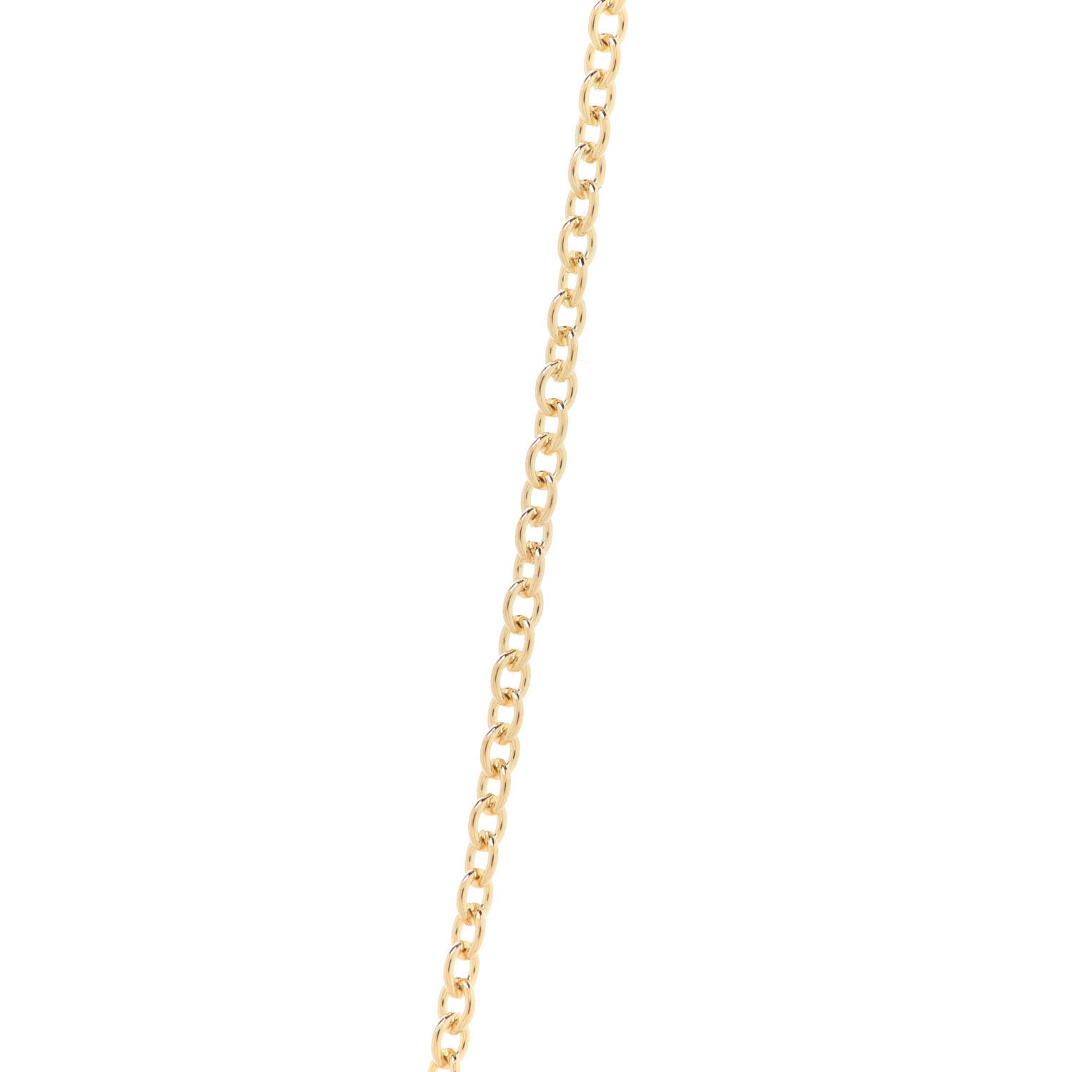 Tiffany 18K Yellow Gold Small Chain Necklace 18" 4 of 7