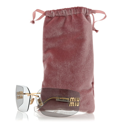 Miu Miu Metal Aube Sunglasses SMU54Y Light Gray 8 of 8