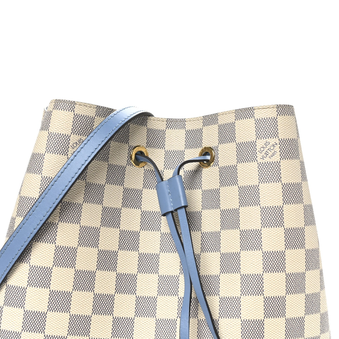 Damier Azur Neonoe MM Bleuet