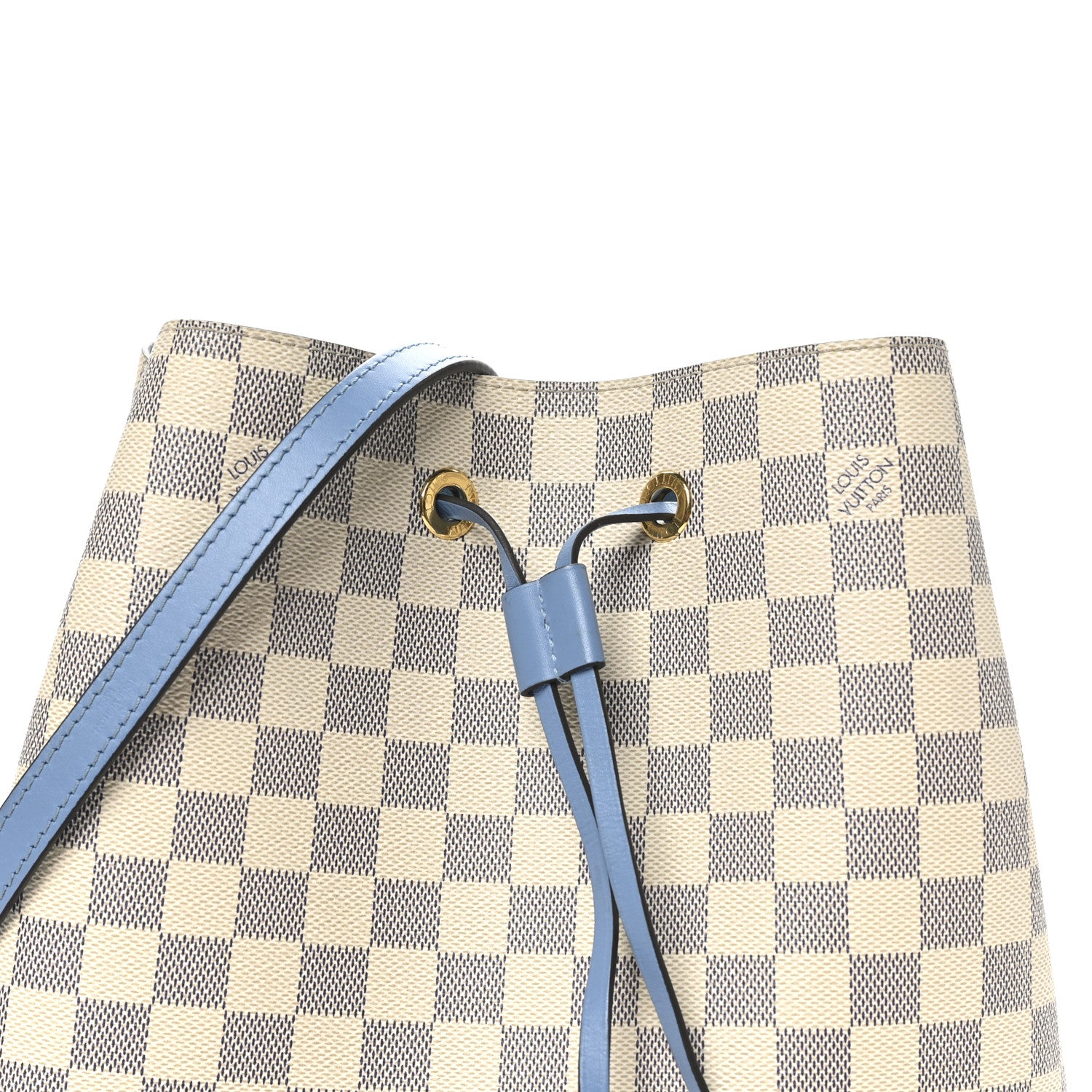 Louis Vuitton Damier Azur Neonoe MM Bleuet 8 of 10
