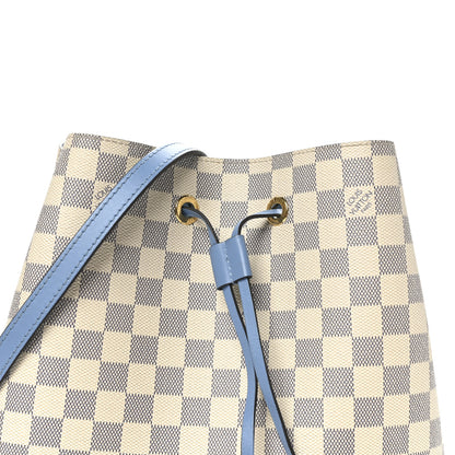 Louis Vuitton Damier Azur Neonoe MM Bleuet 8 of 10