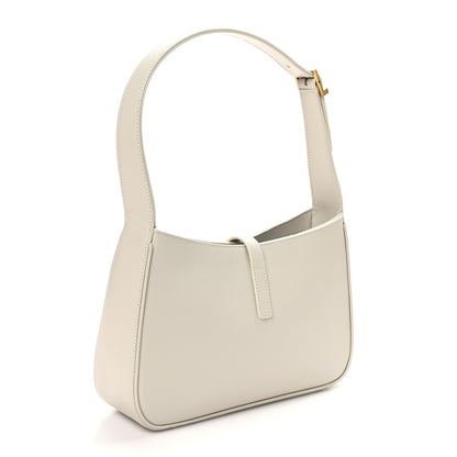 Saint Laurent Smooth Calfskin Le 5 A 7 Hobo Blanc Vintage 2 of 9