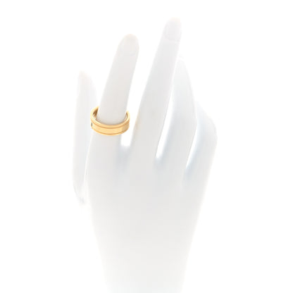 Tiffany 18K Yellow Gold 6mm Double Milgrain Wedding Band Ring 54 7 2 of 4