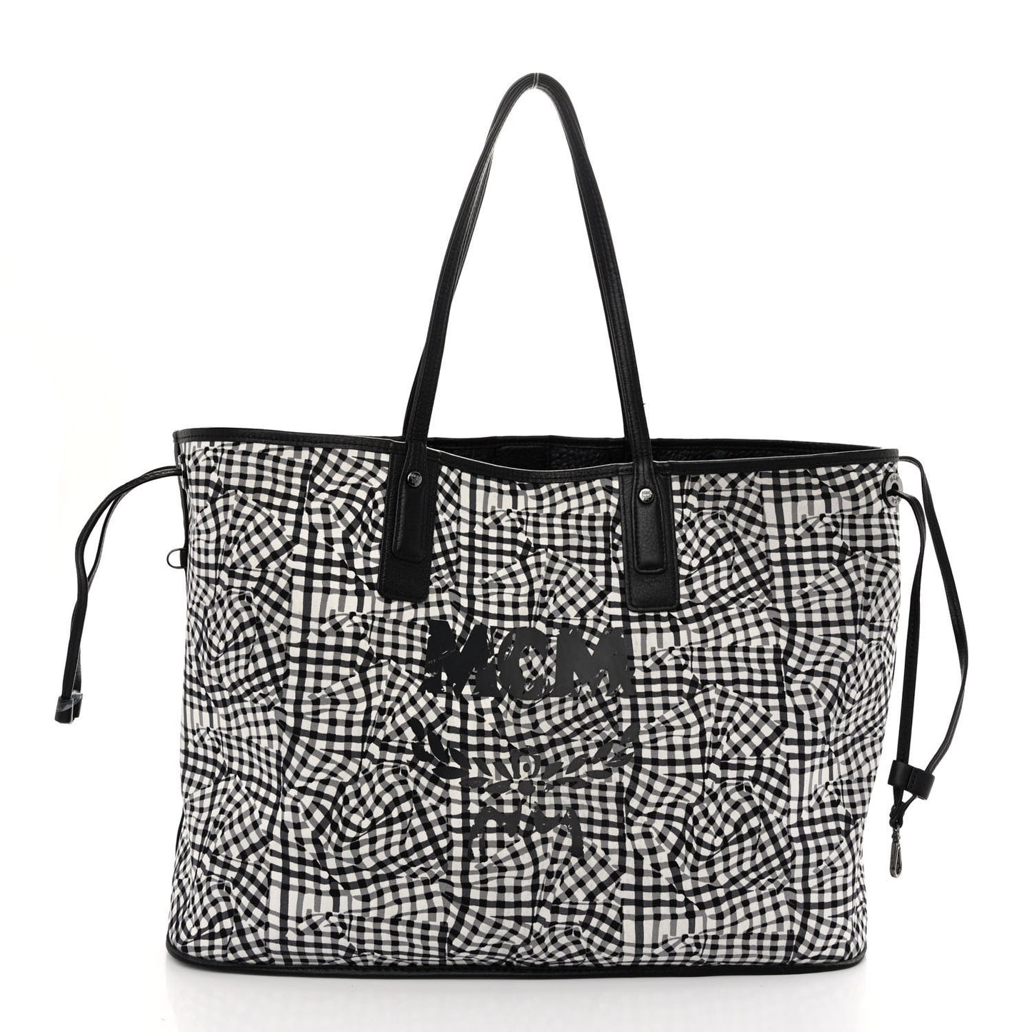 Visetos Large Liz Reversible Shopper Tote Black