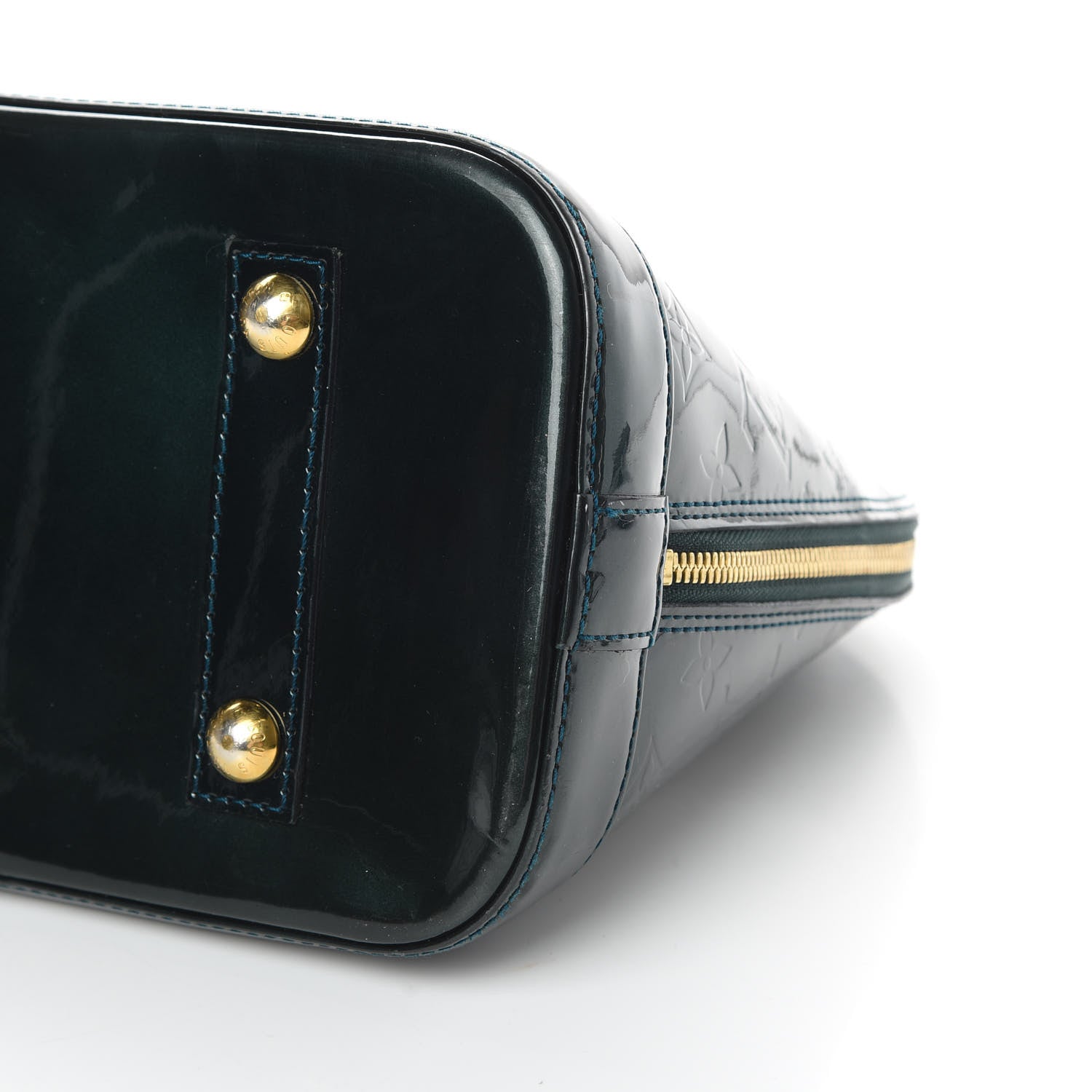 Louis Vuitton Vernis Alma PM Blue Nuit 9 of 16