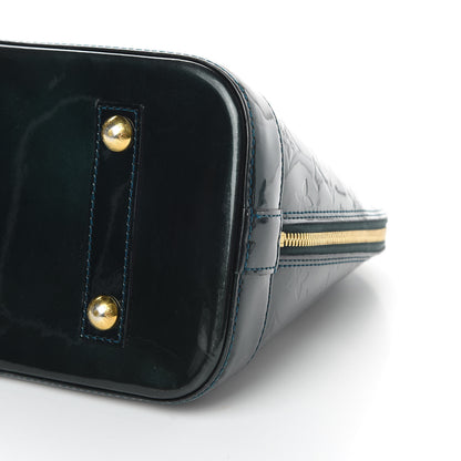 Louis Vuitton Vernis Alma PM Blue Nuit 9 of 16