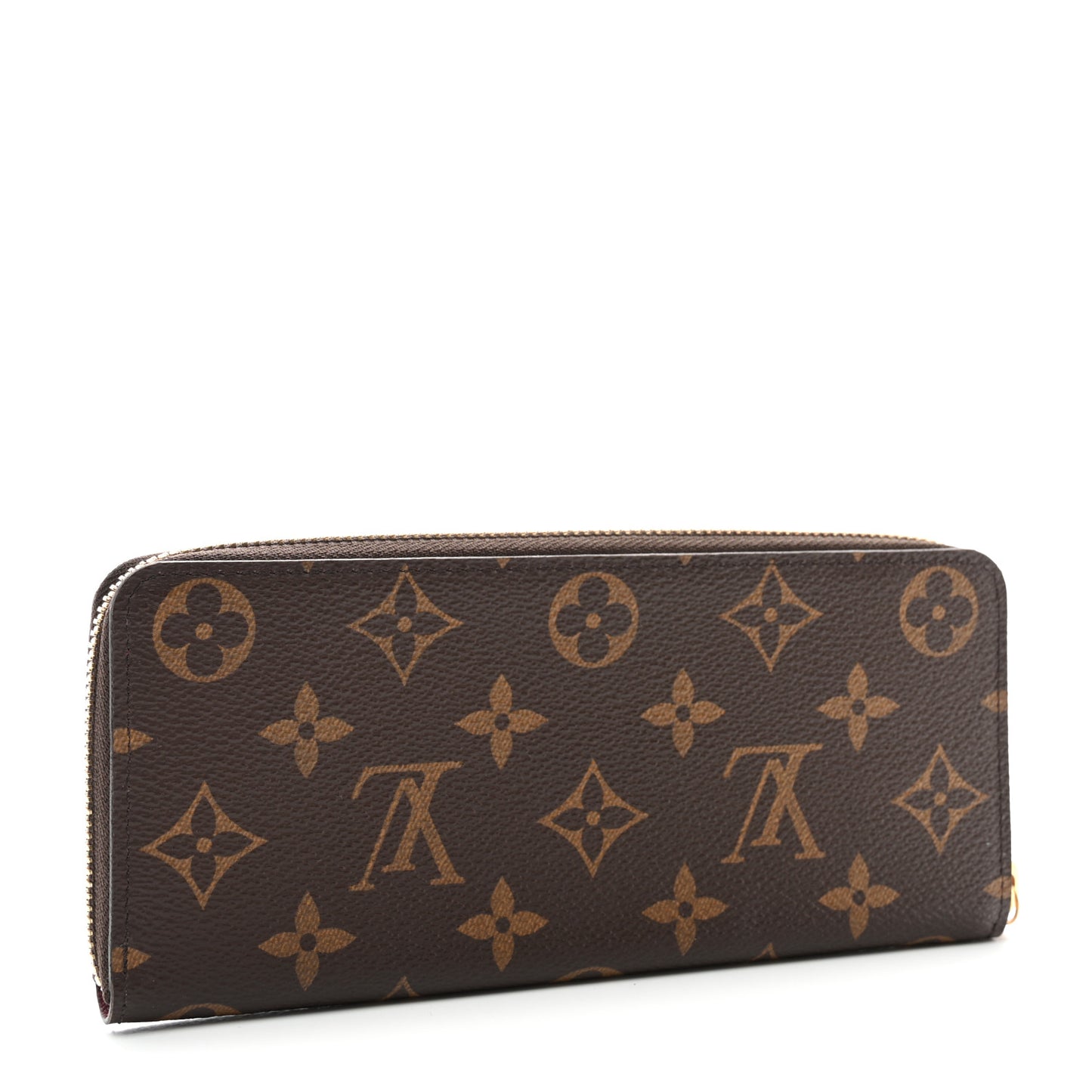 Monogram Clemence Wallet Fuchsia