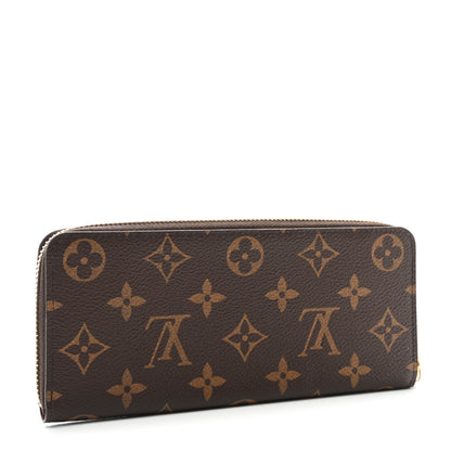 Louis Vuitton Monogram Clemence Wallet Fuchsia 3 of 7