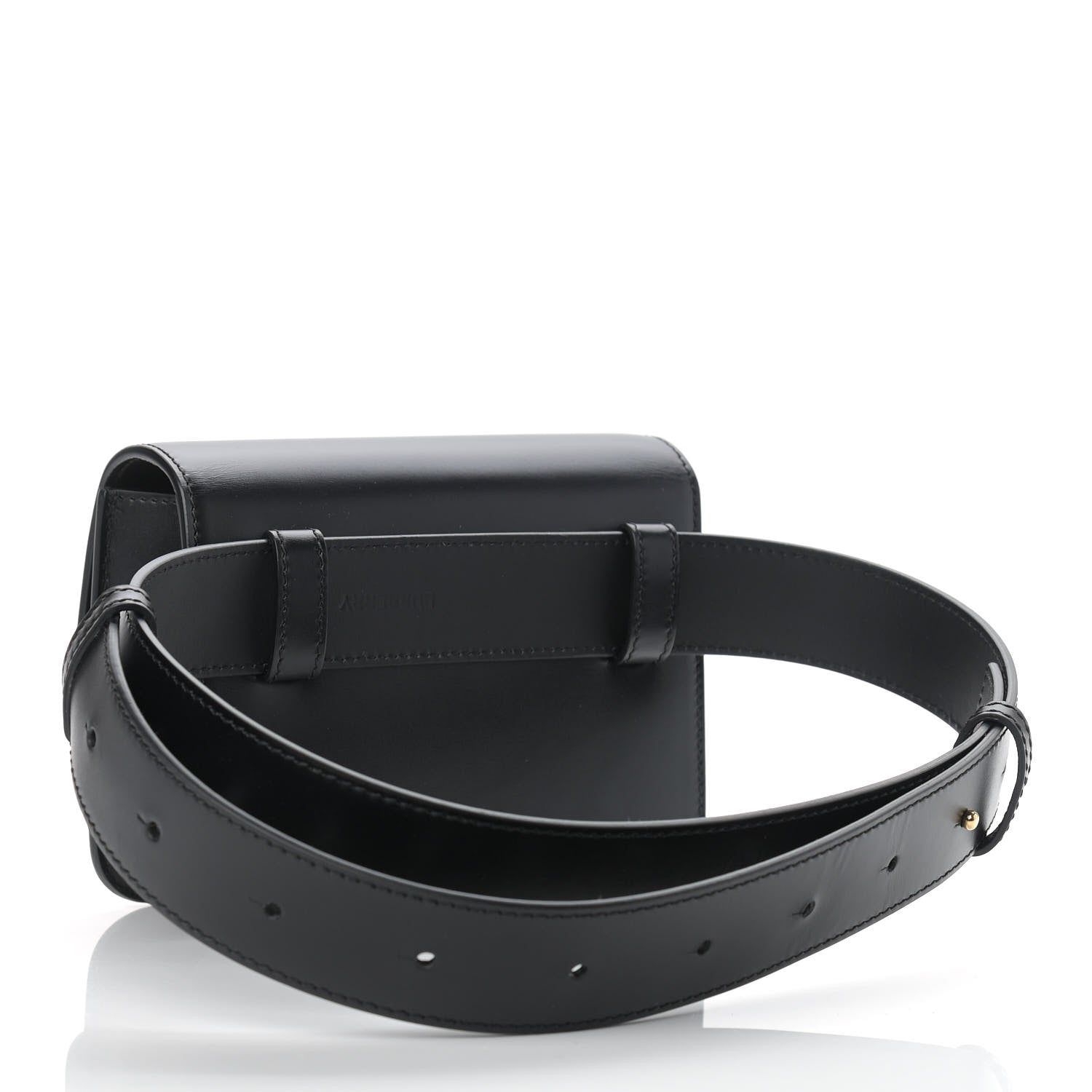 Burberry Calfskin TB Belt Bag Black 3 of 9