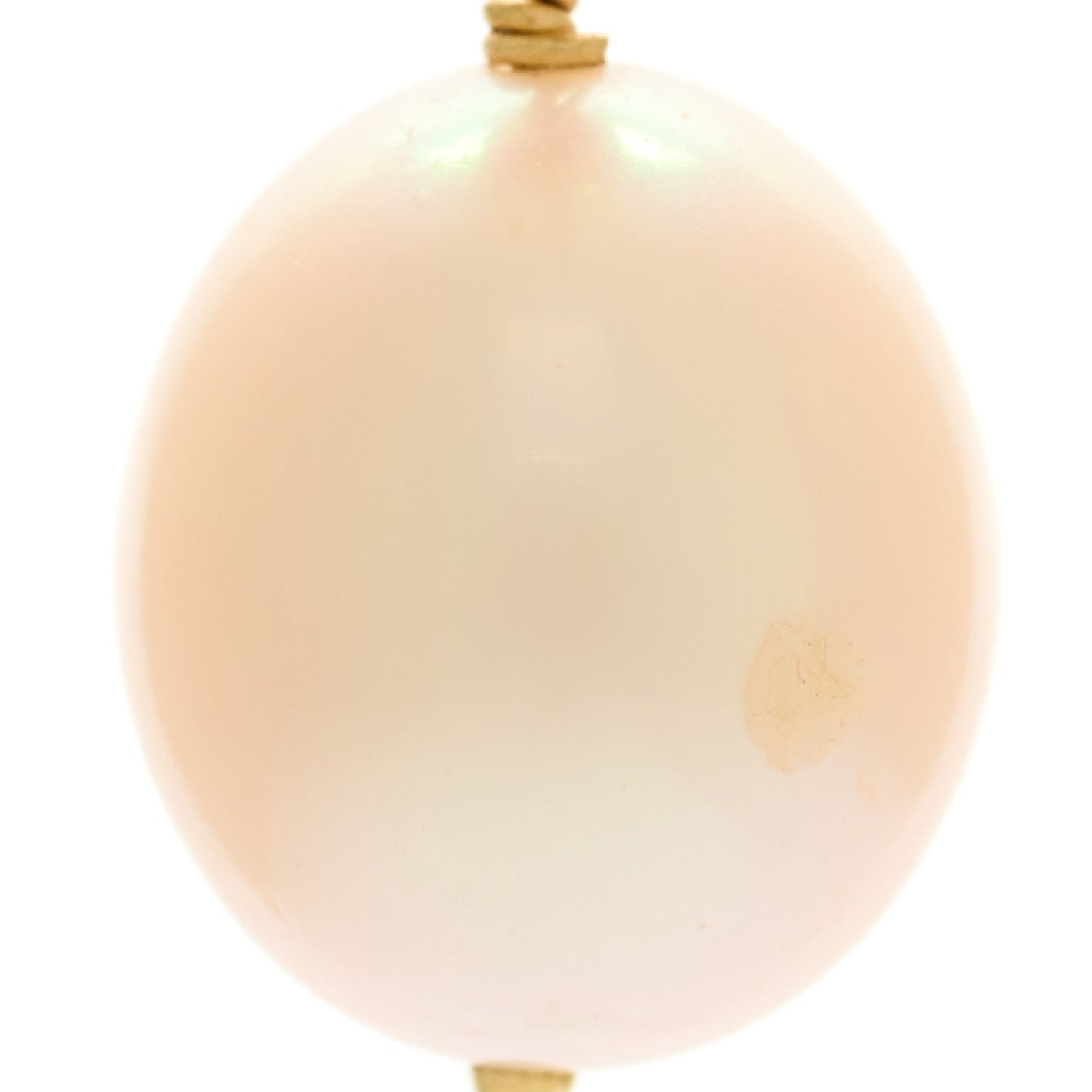 18K Yellow Gold Pink Cultured Pearl Blue Topaz Pink Tourmaline Paradise Drop Earrings