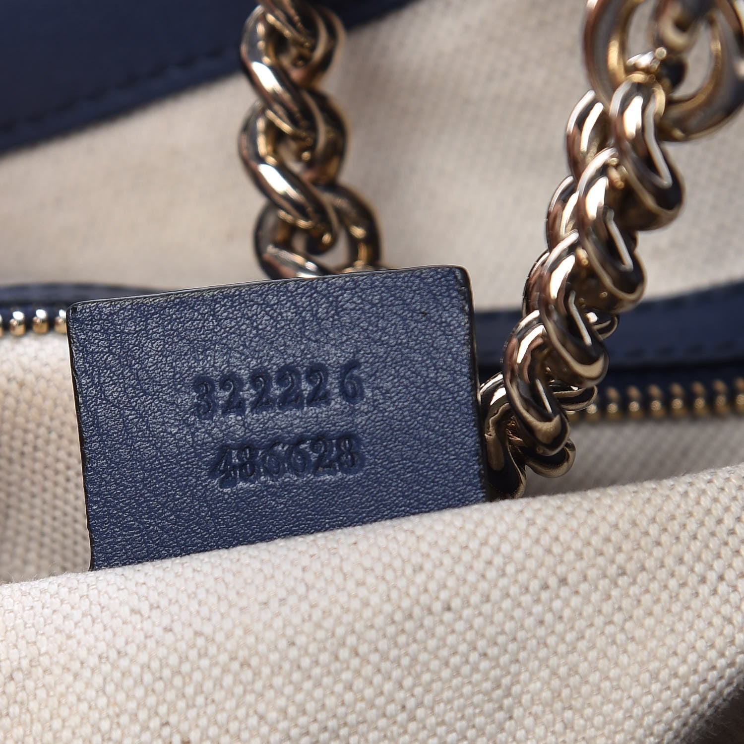 Gucci Guccissima Medium Emily Hobo Blue 7 of 11