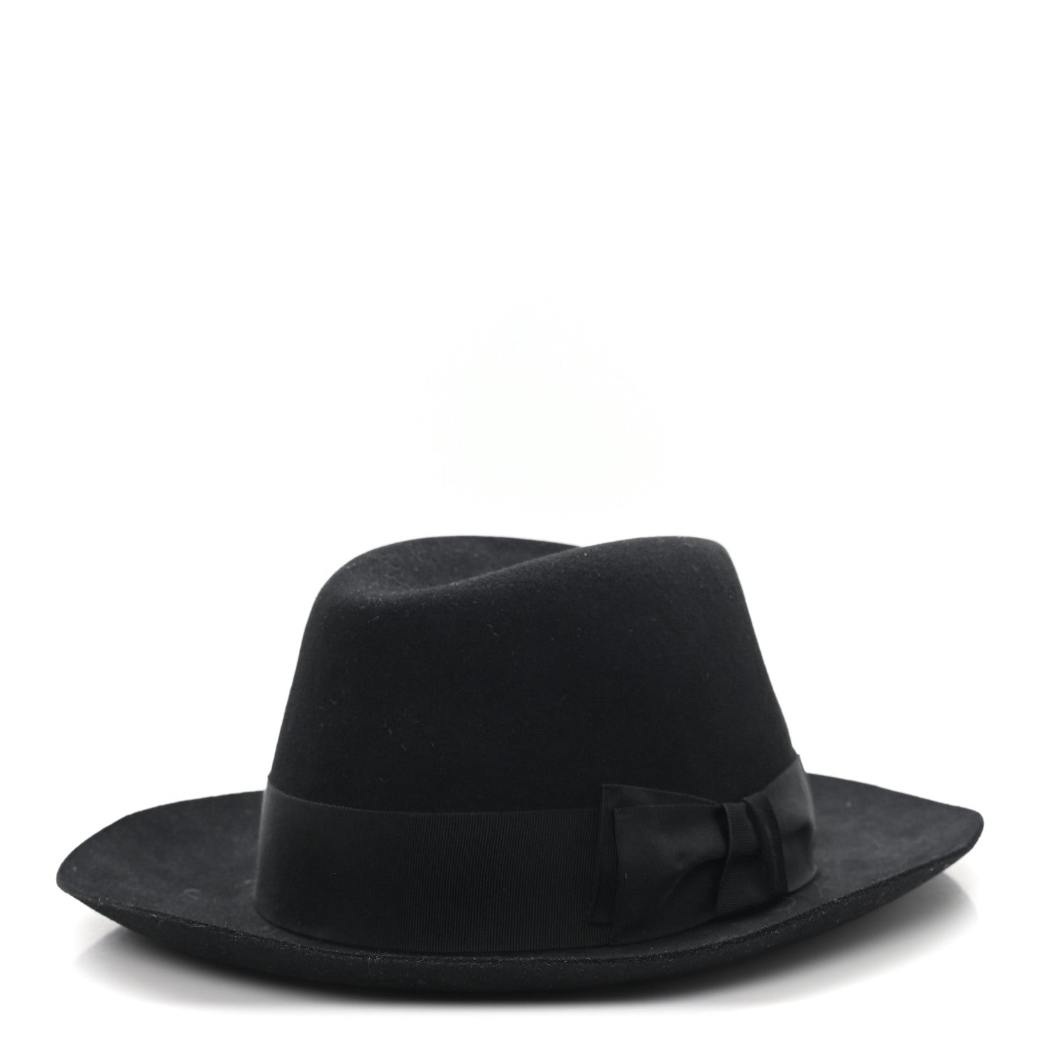 Hermes Feutre Silk Hat 59 Black 1 of 10