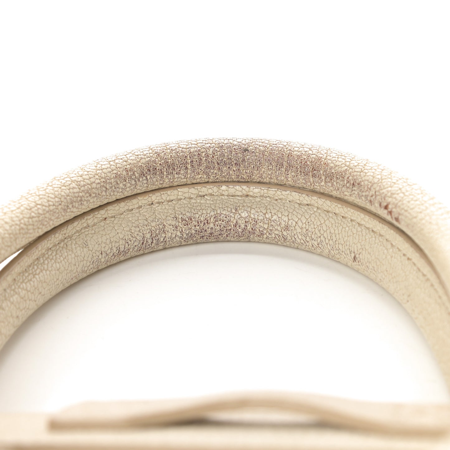 Goatskin Micro Luggage White