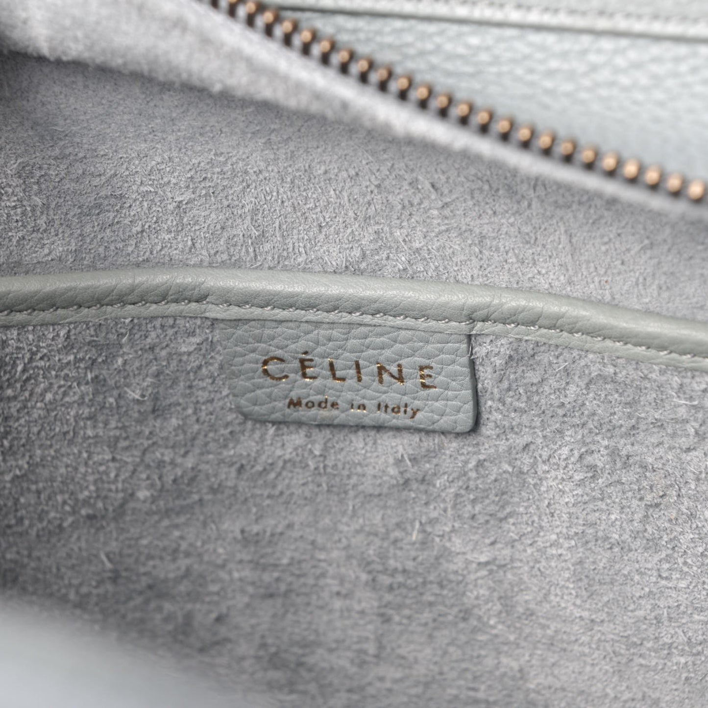 Drummed Calfskin Nano Luggage Cloud