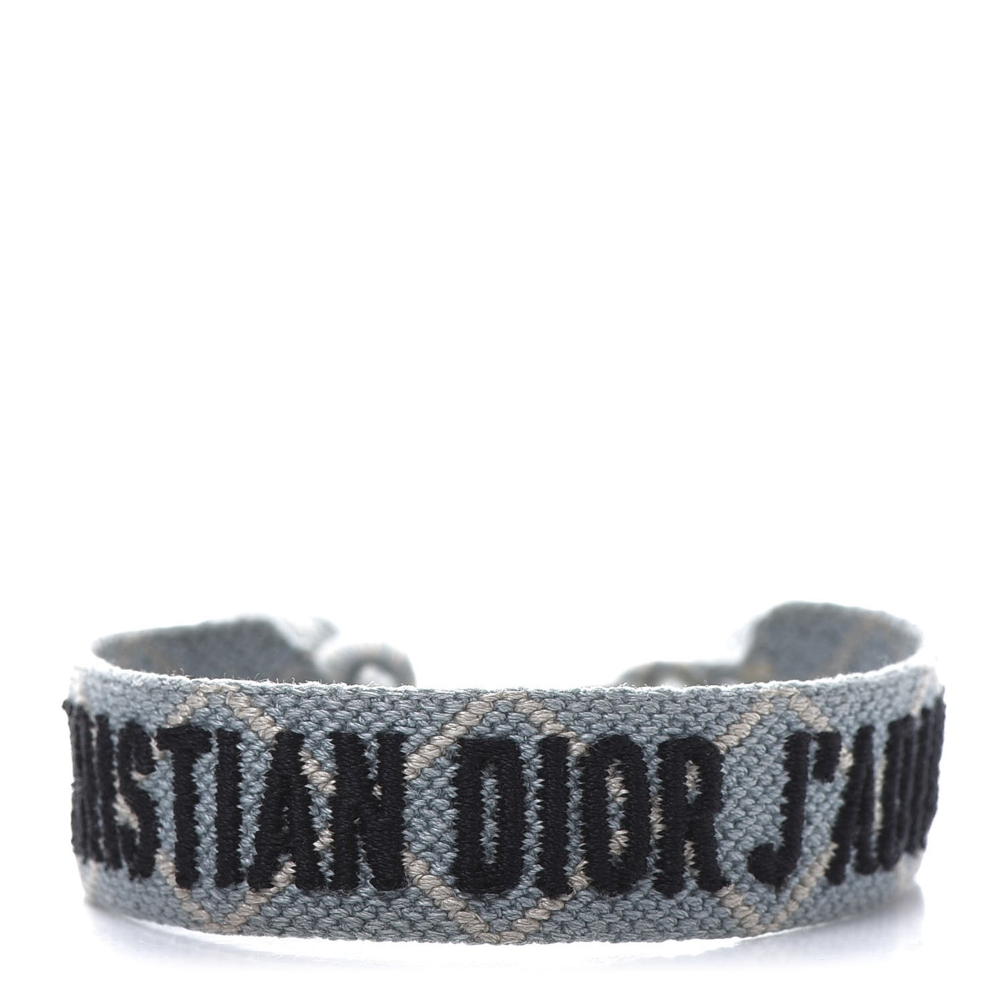 Woven Cotton J'Adior Friendship Bracelet Blue
