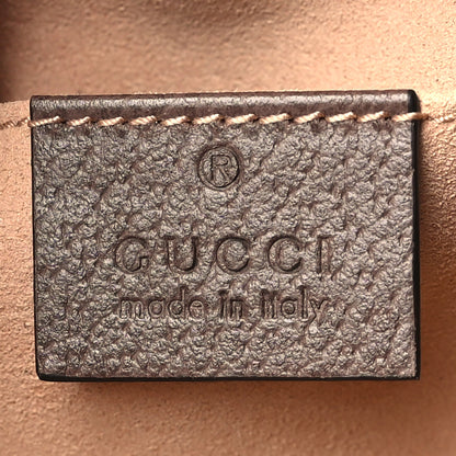 Gucci GG Supreme Monogram Web Mini Ophidia Shoulder Bag Brown 6 of 9