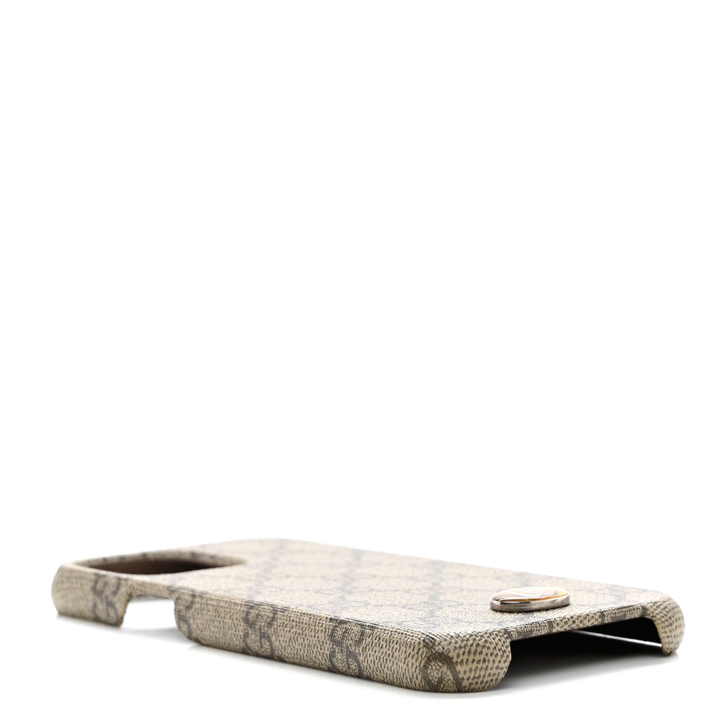 Gucci GG Supreme Monogram Ophidia iPhone 13 Pro Max Phone Case Brown 3 of 5
