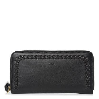 Chloe Calfskin Hudson Zip Around Wallet Black 1 of 9