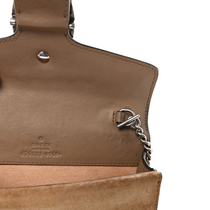 Gucci GG Supreme Monogram Super Mini Dionysus Shoulder Bag Taupe 6 of 10