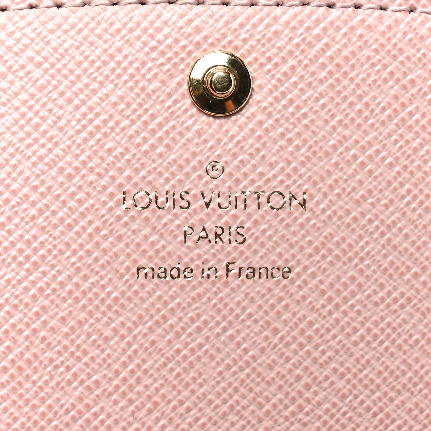 Monogram Emilie Wallet Rose Ballerine