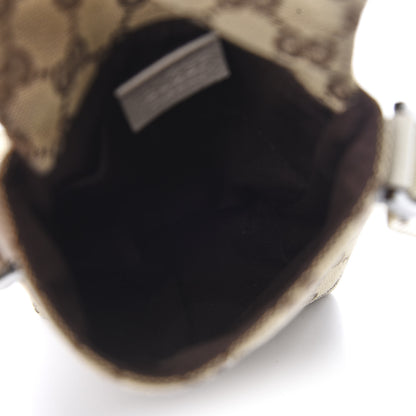 Gucci Monogram Mini Crossbody Bag Beige White 5 of 11