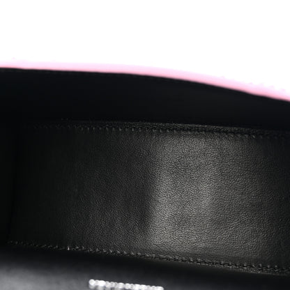 Balenciaga Strass Suede Hourglass Top Handle Bag XS Pink 5 of 11