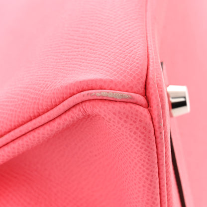 Hermes Epsom BIRKIN 30 Rose Azalee 12 of 17