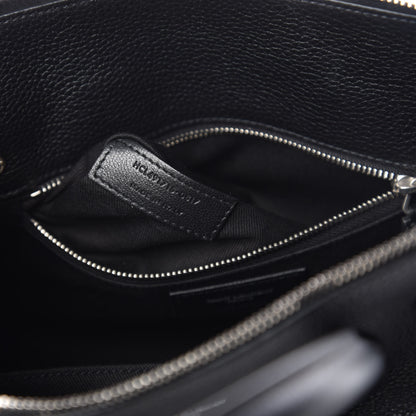 Saint Laurent Grained Calfskin Baby Sac De Jour Souple Black 8 of 9