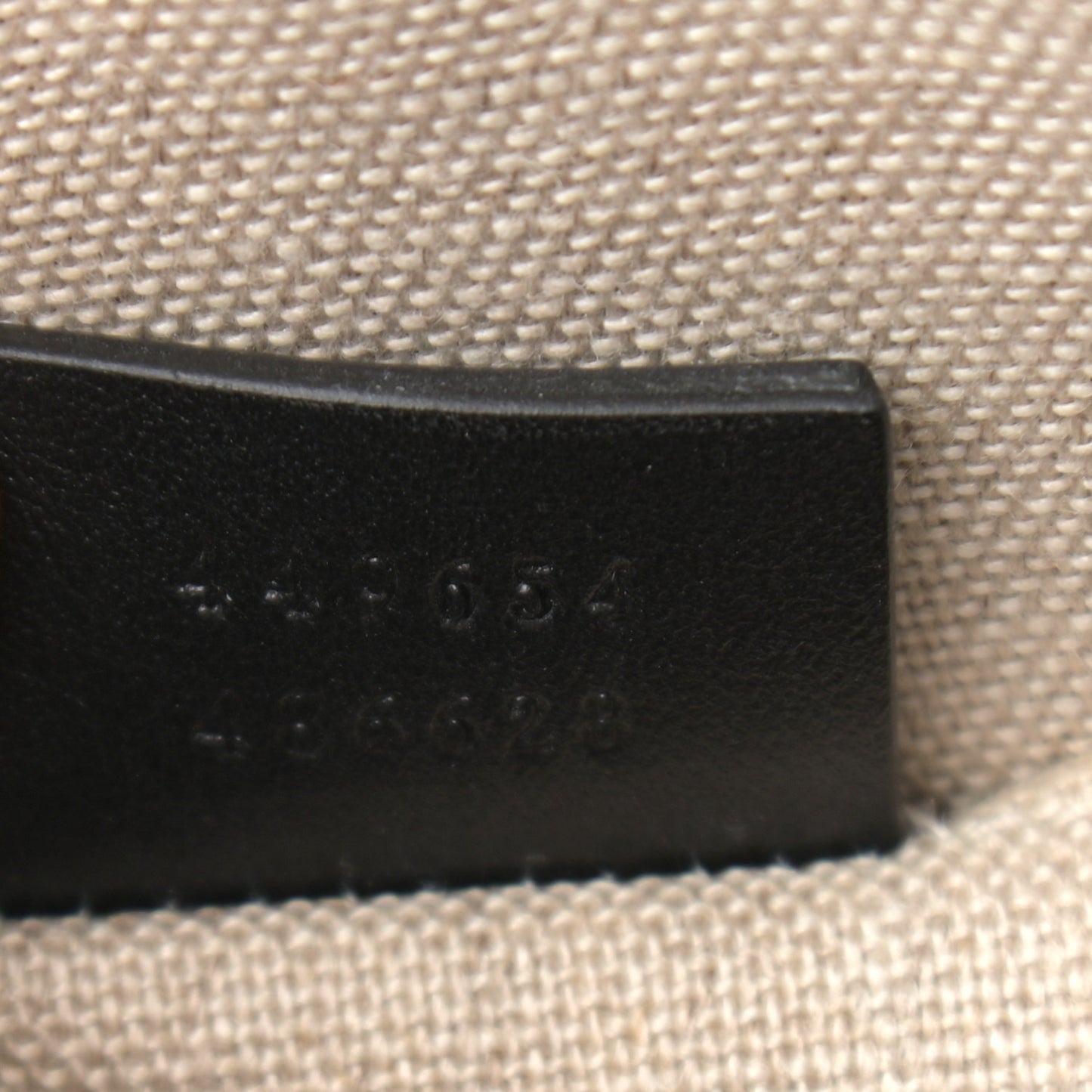 Microguccissima Mini Dome Bag Black