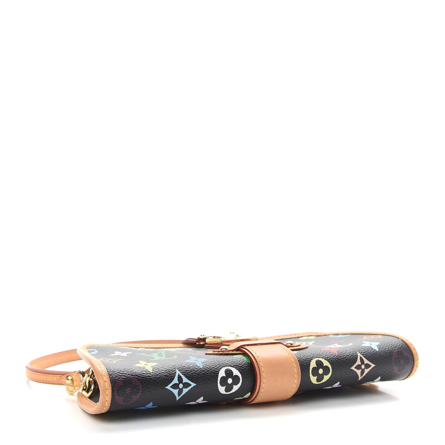 Louis Vuitton Monogram Multicolor Shirley Black 4 of 8