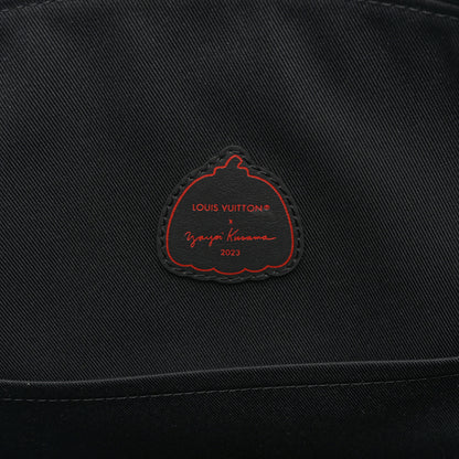 Louis Vuitton LV X YK Taurillon Lock It MM Black Red 10 of 17