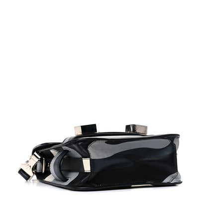 Proenza Schouler Calfskin Camouflage Tiny PS11 Classic Shoulder Bag Black 3 of 14