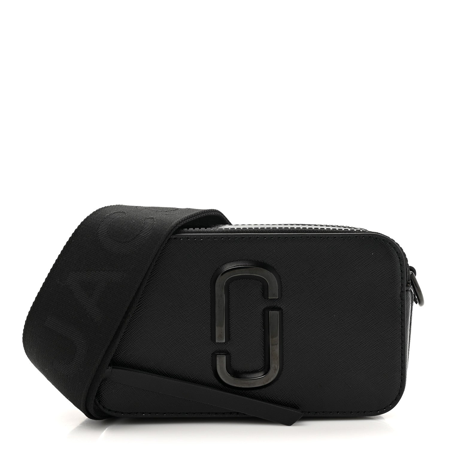 Marc Jacobs Saffiano Snapshot Camera Bag Black 1 of 12
