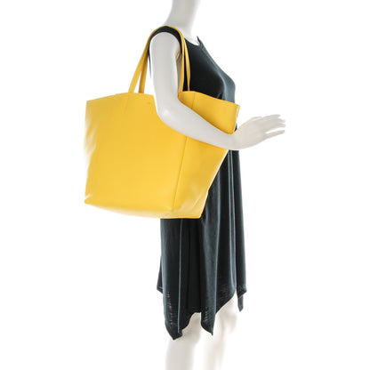Celine Calfskin Medium Horizontal Cabas Phantom Sun Yellow 2 of 9