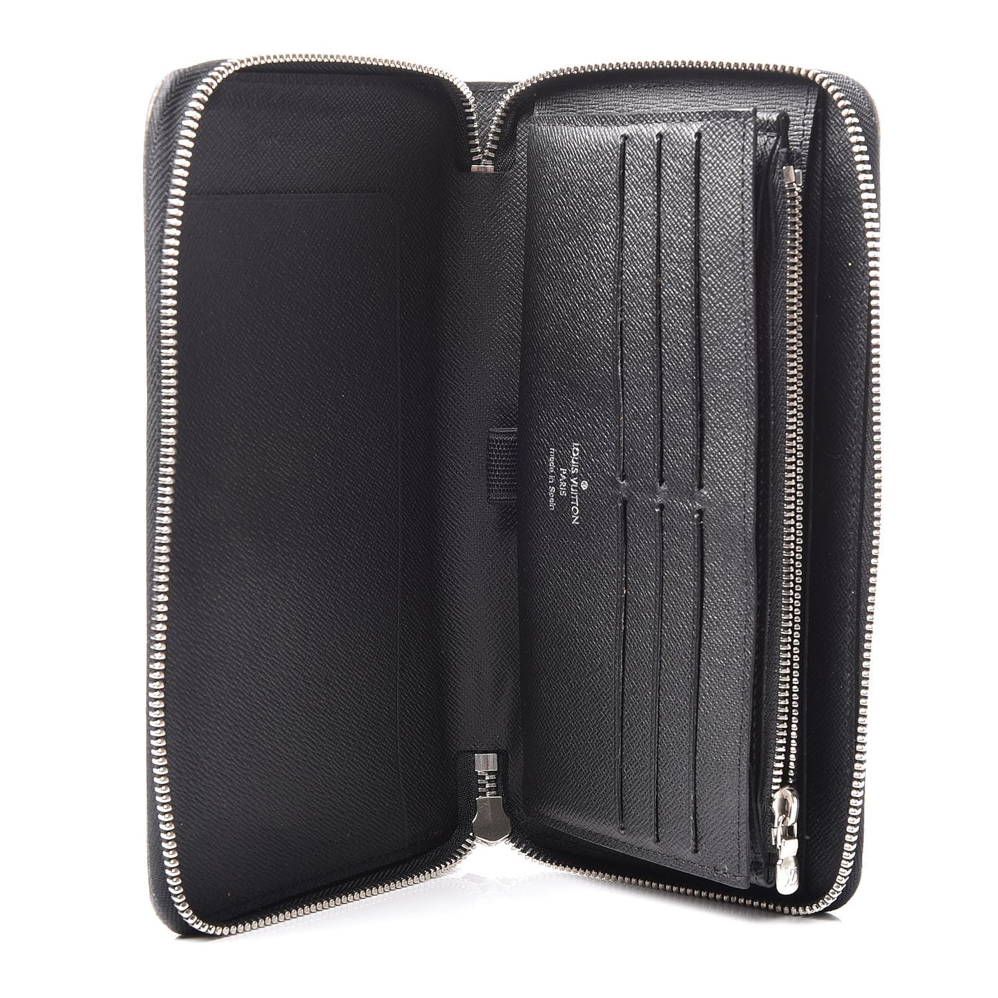 Epi Zippy Organizer Wallet Black