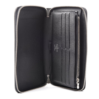 Louis Vuitton Epi Zippy Organizer Wallet Black 5 of 13