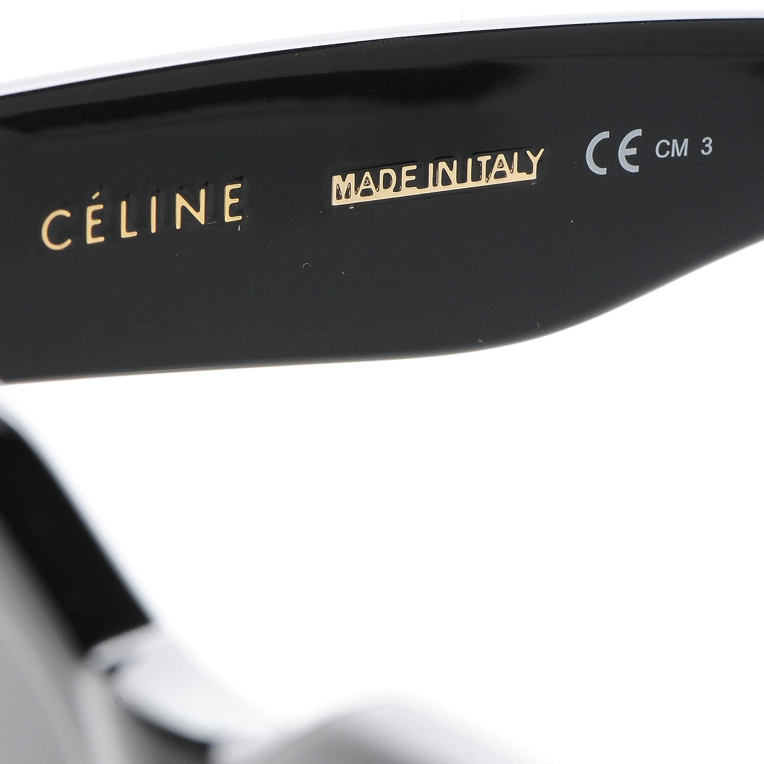 Celine Geometric Sunglasses CL 41070/S Black 6 of 7