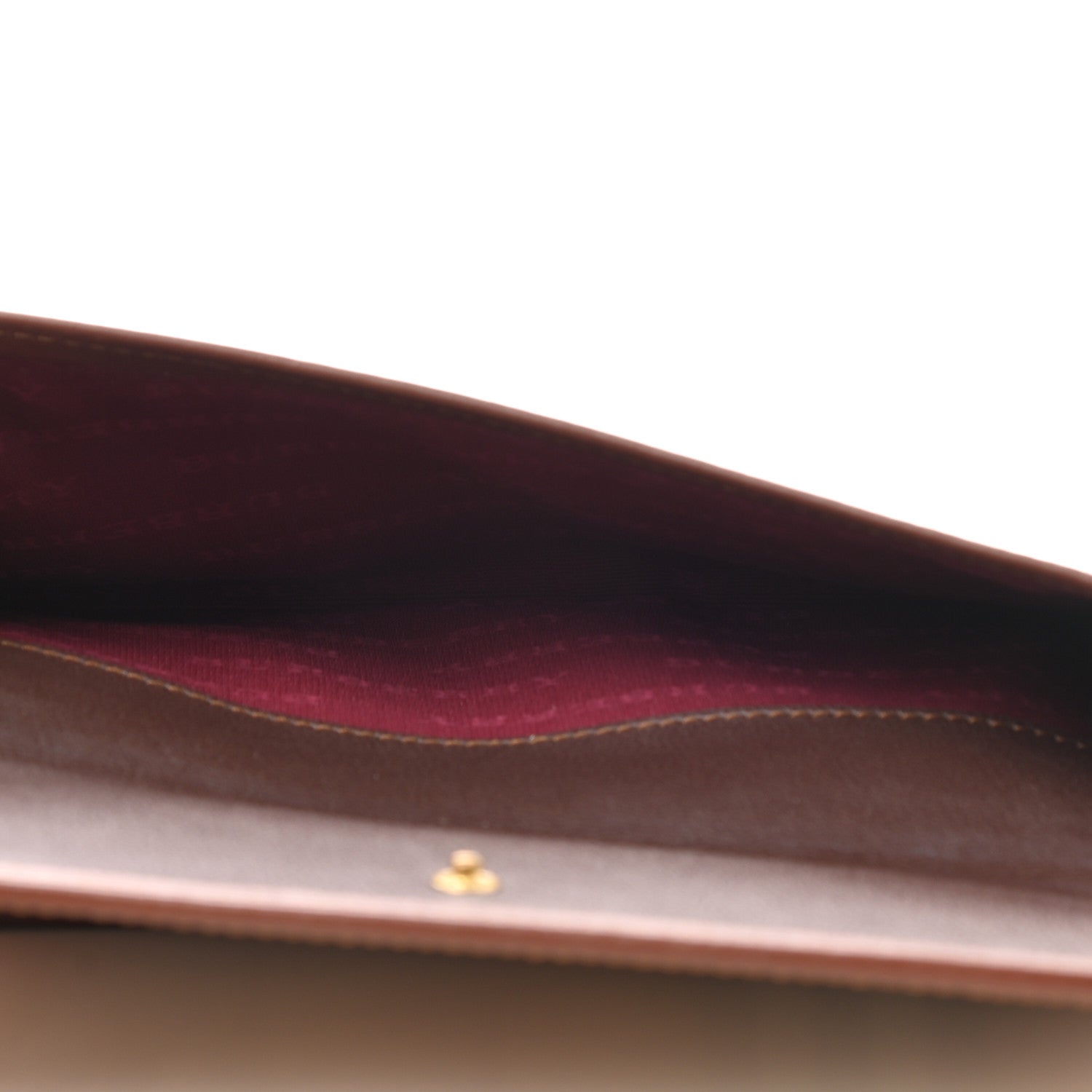 Burberry Haymarket Check Penrose Continental Wallet Tan 5 of 10