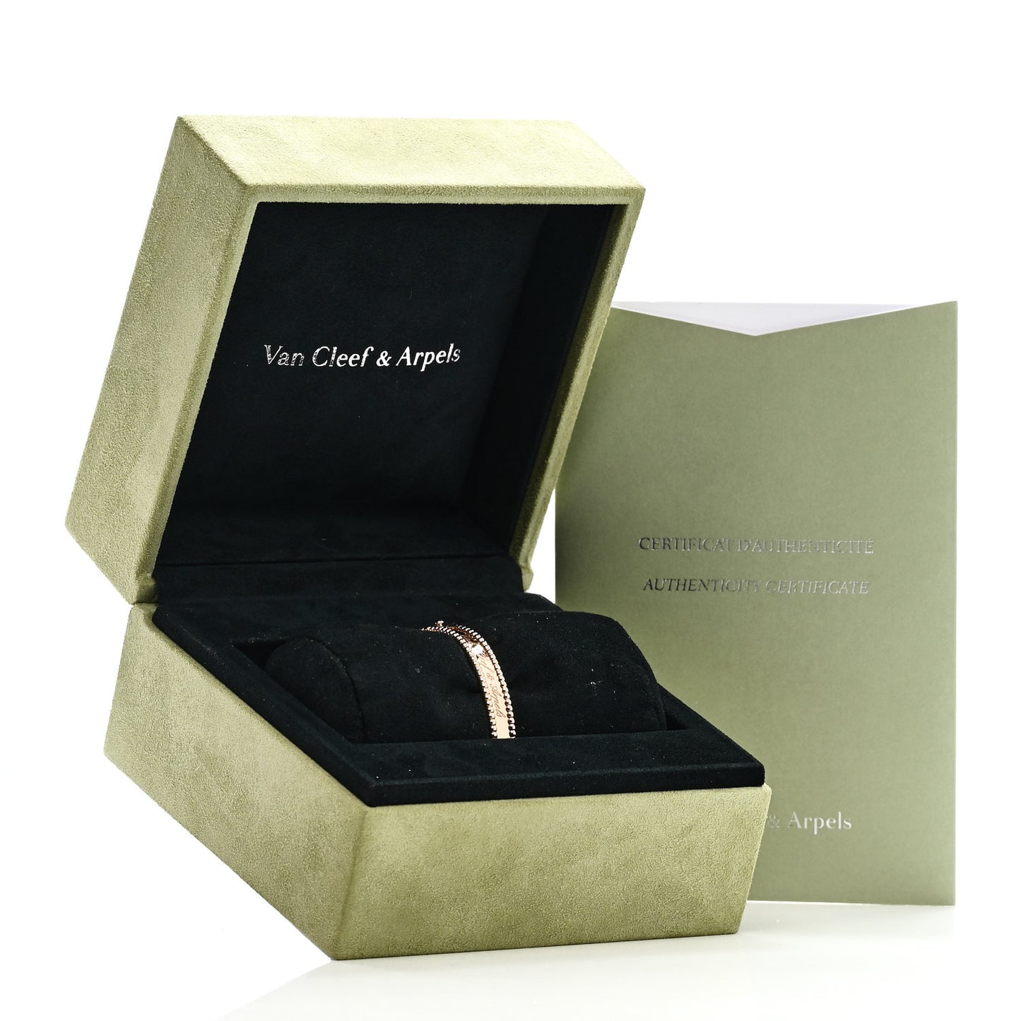 18K Yellow Gold Perlee Signature Bangle Bracelet XS
