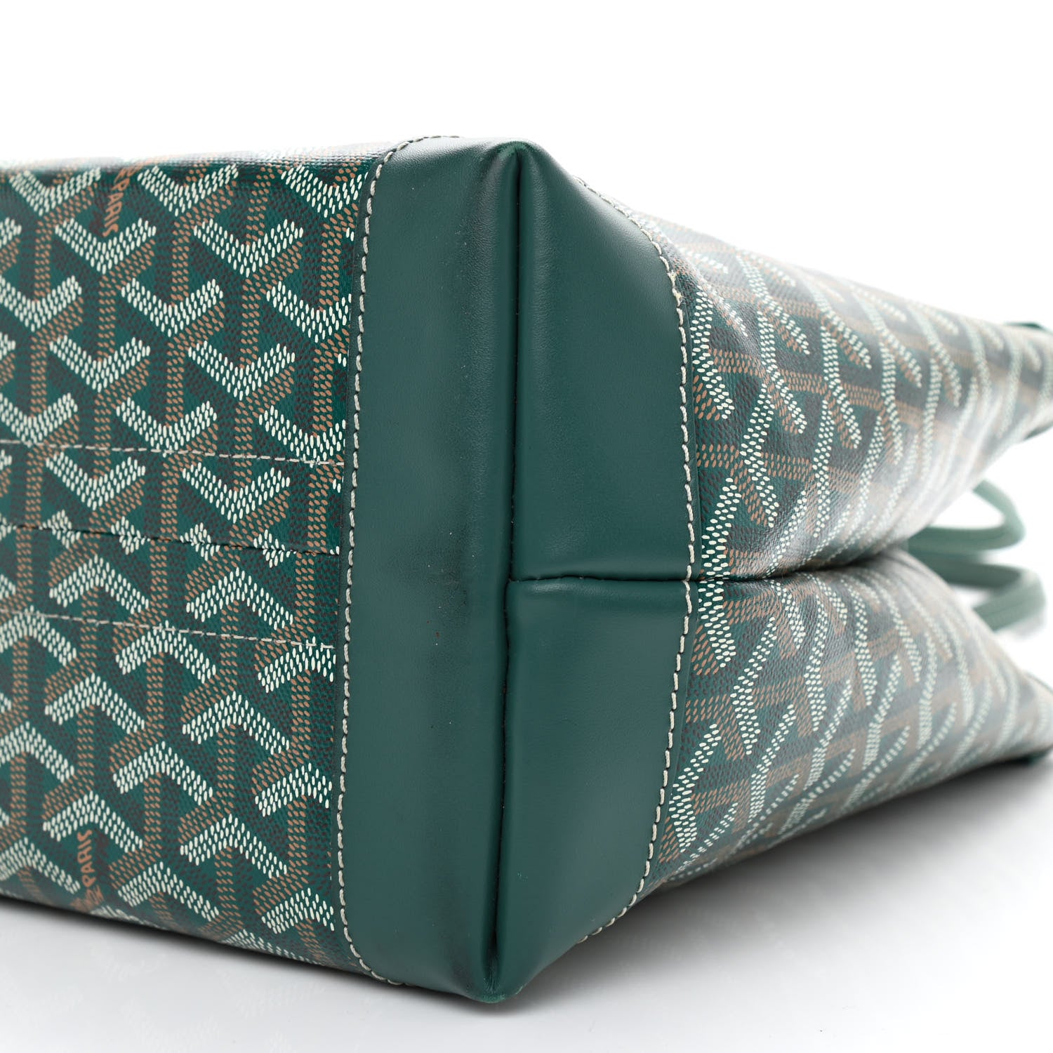 Goyard Goyardine Bellechasse PM Green 6 of 6