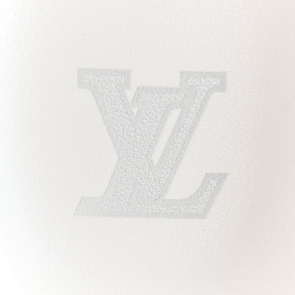 Louis Vuitton Metallic Mix Materials Mens LV Script Trainer Mules 11 Silver Multicolor 15 of 20